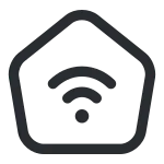 Home Wifi SVG Icon